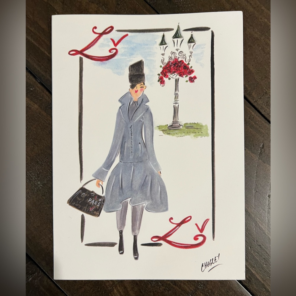 Louis Vuitton card art